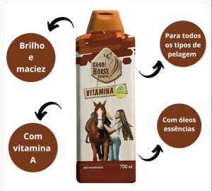 Shampoo Good Horse com Vitamina A 700ml