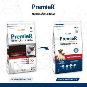 Ração Premier Nutrição Clínica Gastrointestinal Cães Raças Pequenas 2kg